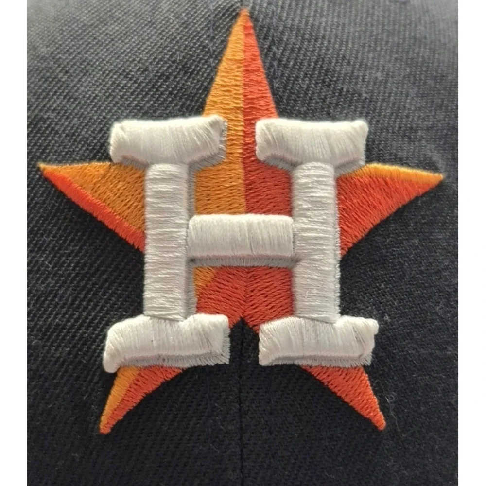 Houston Astros‎ blue adjustable fit hat embordered team logo tie-dye bill MLB